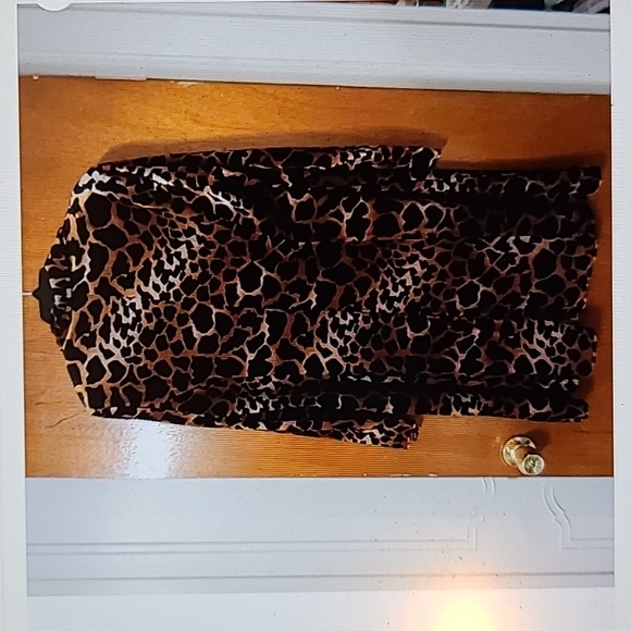 Ladies Clio Animal Print Dress Size Large - Picture 3 of 3